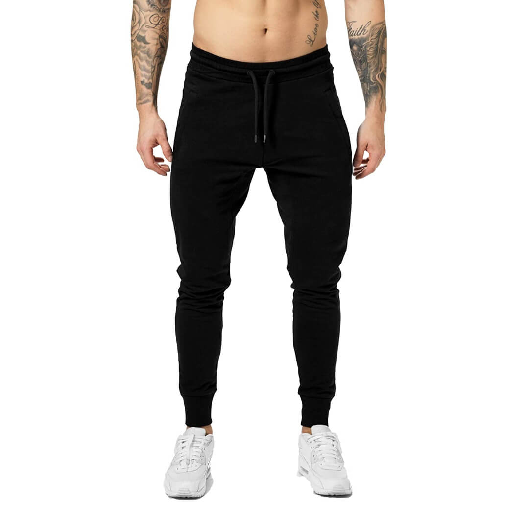 Men's Slim Fit Track Pants for Cardio, Gym and Daily Wear, Mens Lower For Daily Use (Grey/Black/Blue)