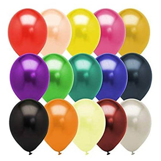 Balloon for Party Decoration, Birthday Baby Shower Wedding Anniversary Graduation Retirement Party Decoration, 8"-9" Inch, 50 Quantity, Multi Color