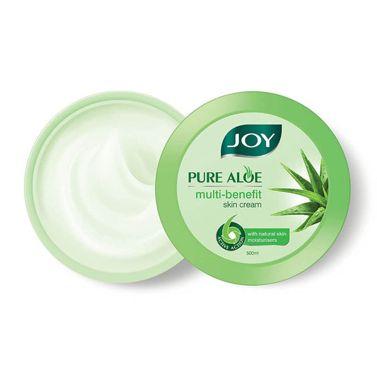 Joy Pure Aloe Multi Benefit Aloe Vera Moisturisers Skin Cream, For Normal to Oily Skin 200 ml
