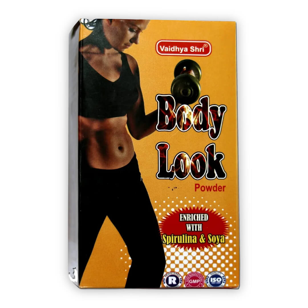 Ayurvedic Body Look Powder Healthy Weight Growth With Increase Strength & Stamina Promotes Muscle - 300gm Each (Pack of 1)
