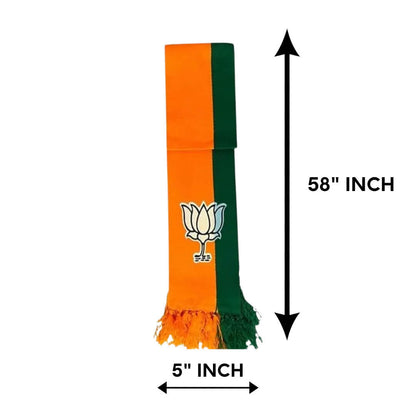 BJP Muffler, Bharatiya Janata Party Gamcha, Muffler, Made with high-quality material, BJP Muffler, Pancha Dupatta, Scarf