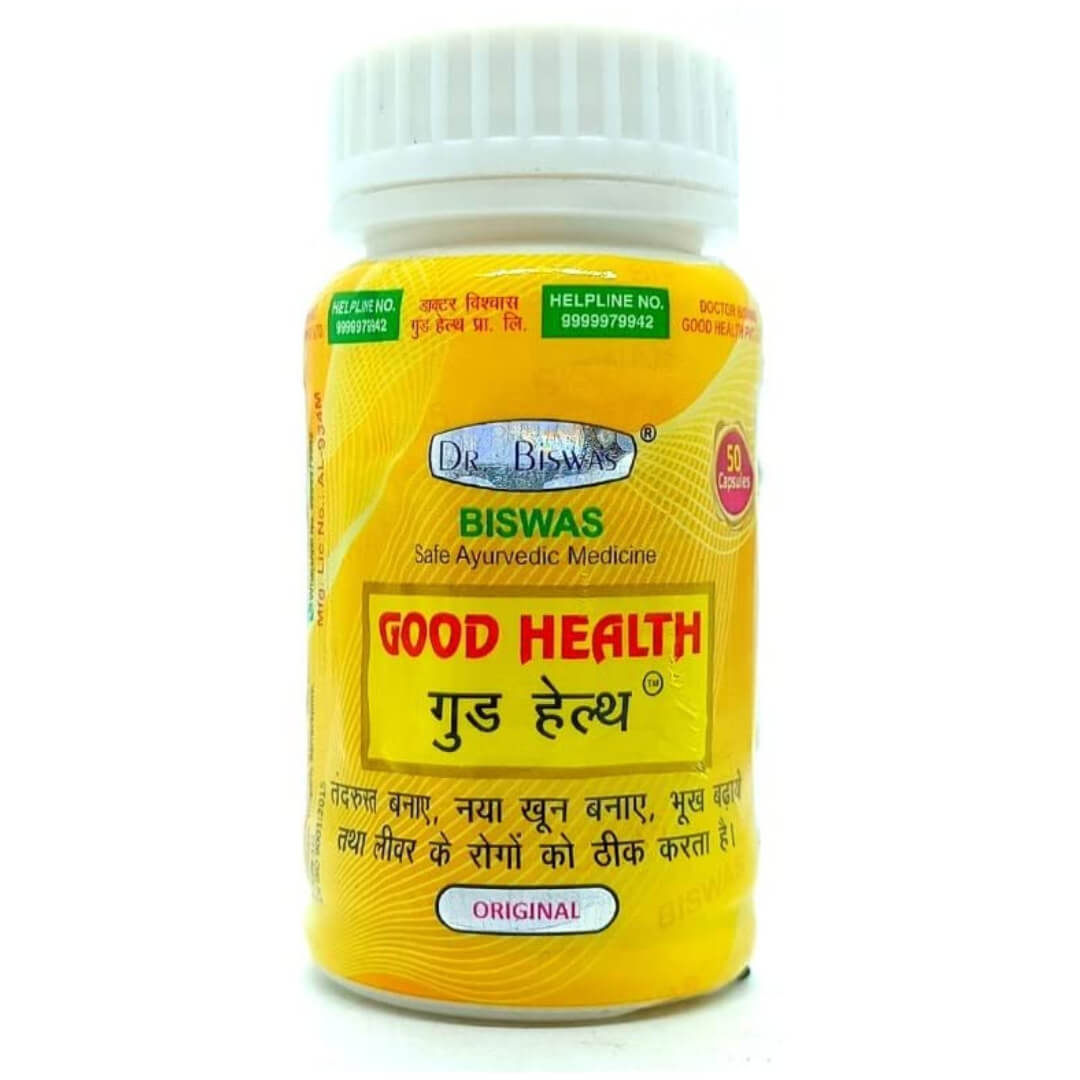 Good Health Capsules, (Pack of 3) Dr. Biswas Good Health Weight Gainer Capsules, Heal & Protect Liver | Ayurvedic Capsule For Energy-Immunity Booster