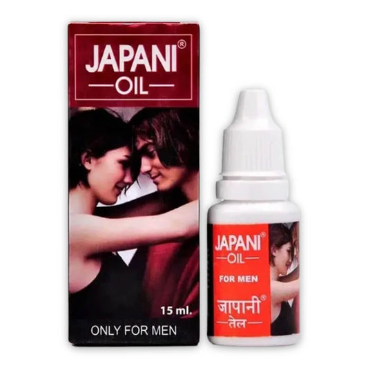 Japani Oil For Men, Naturally Blended Massage Oil For Men, Chaturbhuj Japani Ayurvedic Oil For Men (15ml)