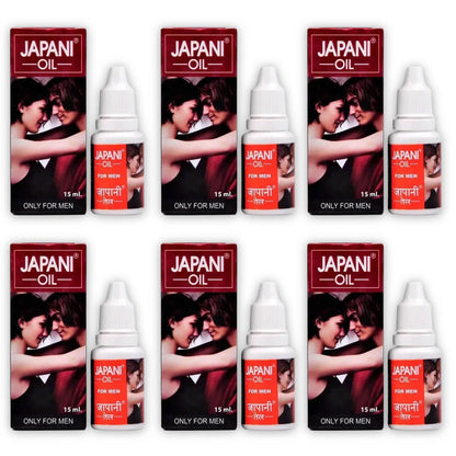 Japani Oil For Men, Naturally Blended Massage Oil For Men, Chaturbhuj Japani Ayurvedic Oil For Men (15ml)