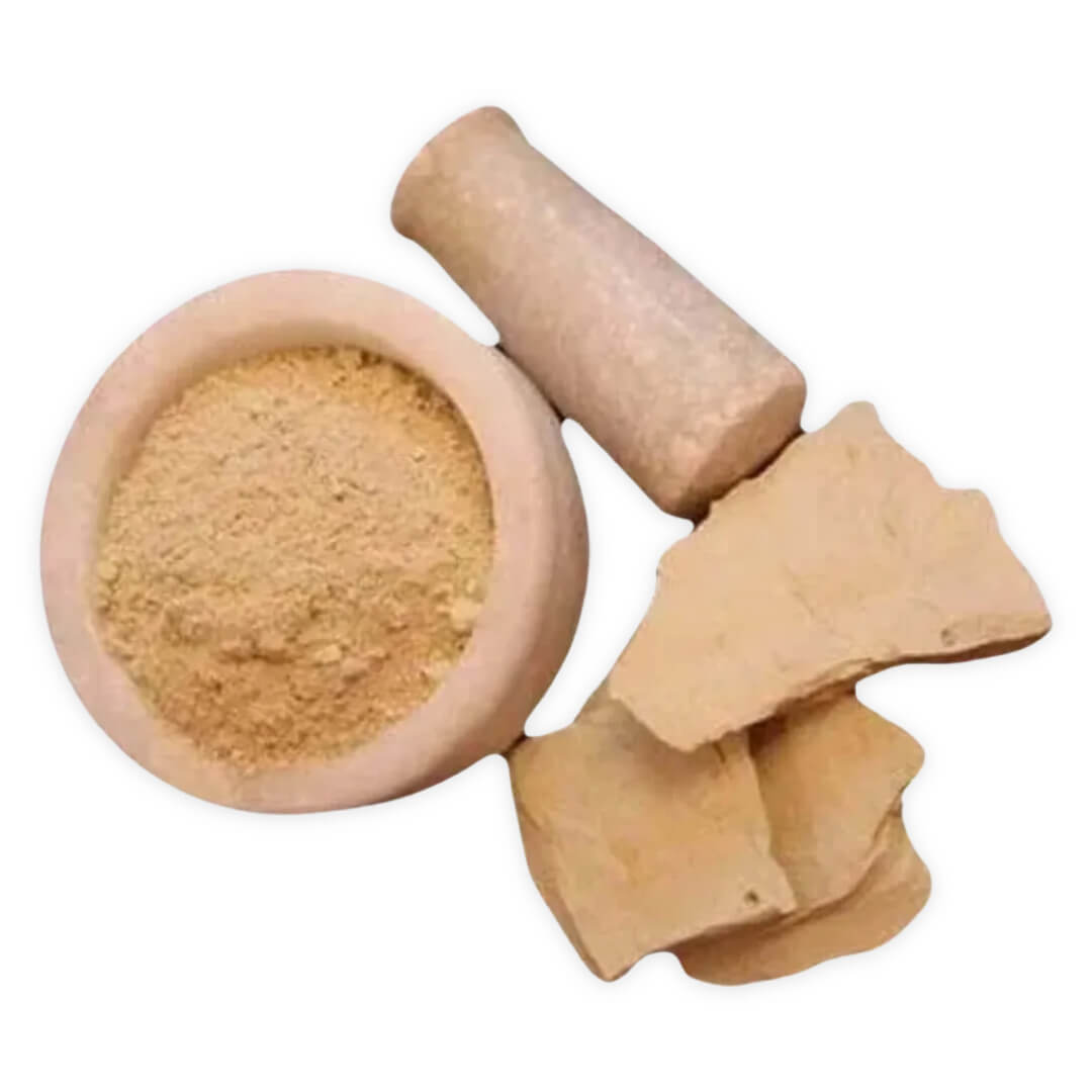 Pure & Natural Herbal Multani Mitti For Glowing Skin and Hair (Fuller’s Earth/Calcium Bentonite Clay) Pack Powder 100 gm Each
