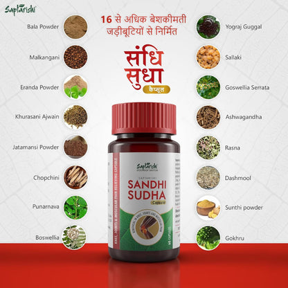 Saptarishi Sandhi Sudha Capsule for Men and Women (Pack of 2) 120 Capsule