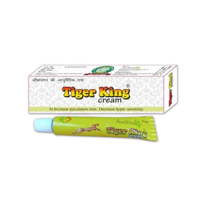 Tigerking Ayurvedic Cream | Skin Friendly, Cream Based Massage Cream l For Men (Pack 5 gm)