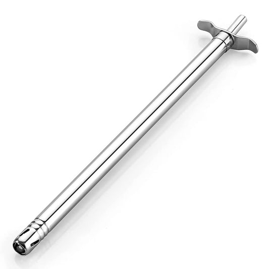 1 Feet Stainless Steel Long Spark Lighter, Long Gas Stove Lighter | Heavy Duty Long Gas Lighter for Kitchen (Pack of 1, Silver)