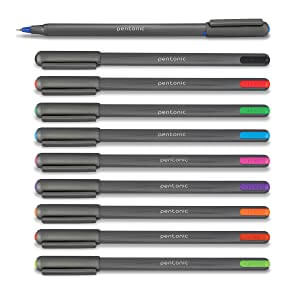 Pentonic LINC Ball Point Pen - Blister Pack of 10 (Blue)