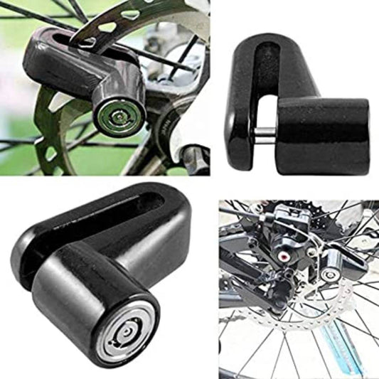 Heavy Duty Anti Theft Motorcycle Stainless Disc Brake Locking Mini Waterproof Portable Bike Security for bicycle  Motorcycles Scooters Bikes