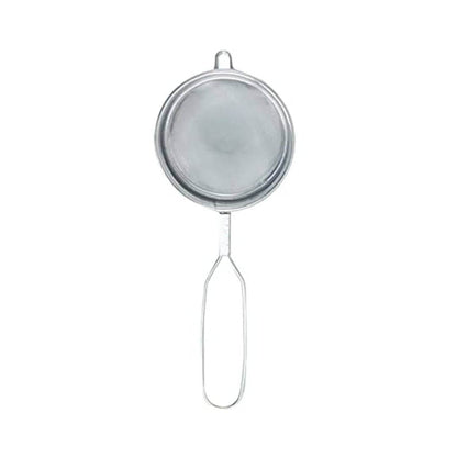 Stainless Steel Tea Strainer Chai Chahni for Kitchen Strong Net Jali Mesh Sieve Filter Multipurpose Silver Color(Pack of 1)