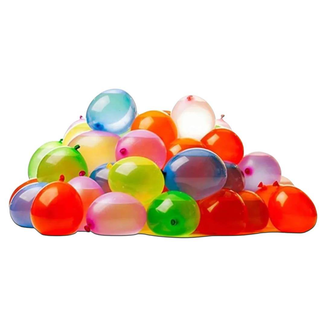 Holi 500 Water Balloons for Kids and Adults Outdoor Fun, Rubber Water Balloons,Swimming Pool Games,Fight Games,Summer Splash Fun (500 pcs) Multicolor