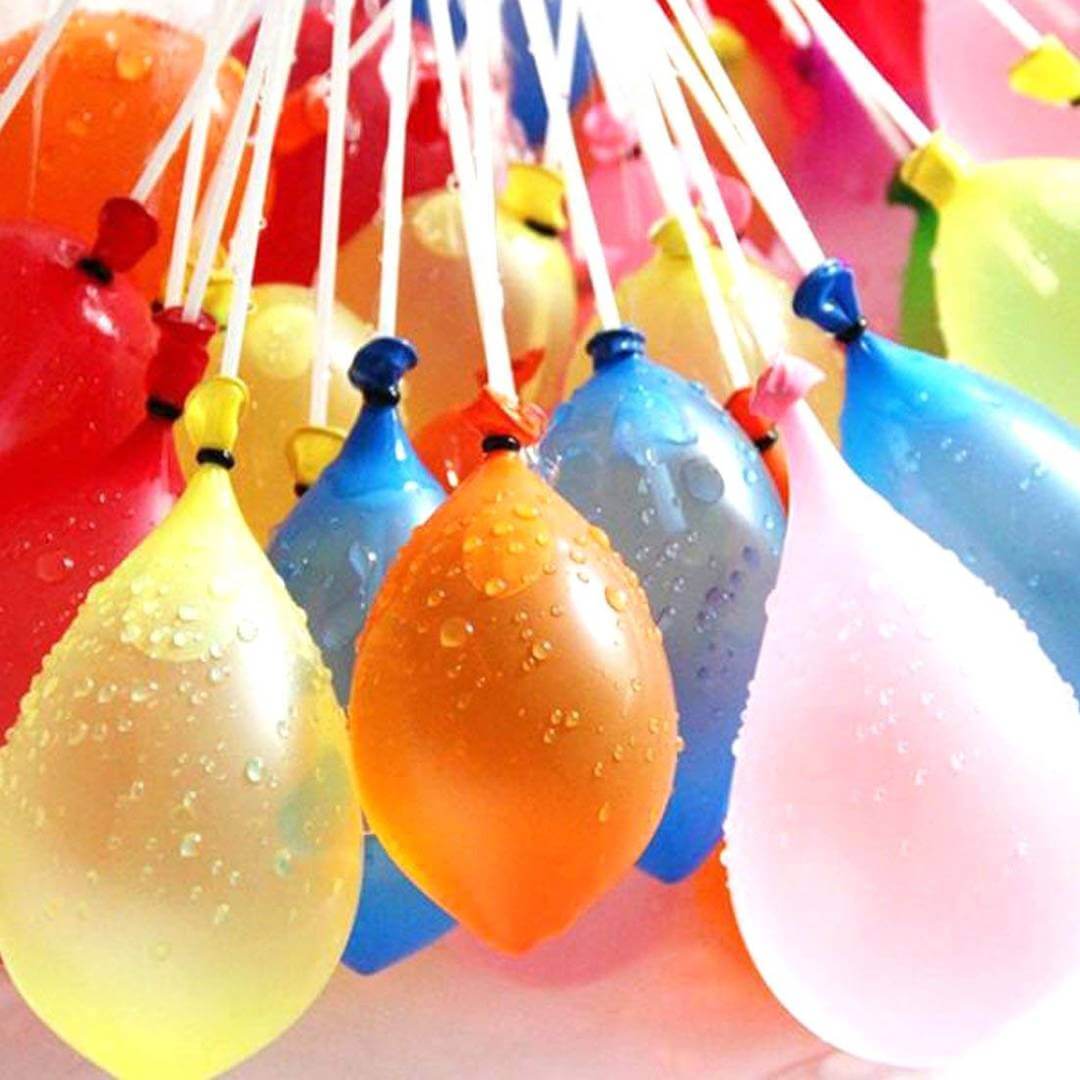 बच्चों के लिए होली के पानी के गुब्बारे, यूनिवर्सल टैप अडैप्टर के साथ 60 सेकंड में ऑटो टाई, तीन गुच्छों के गुब्बारे, आउटडोर फन मैजिक वाटर के गुब्बारे 222 गुब्बारे