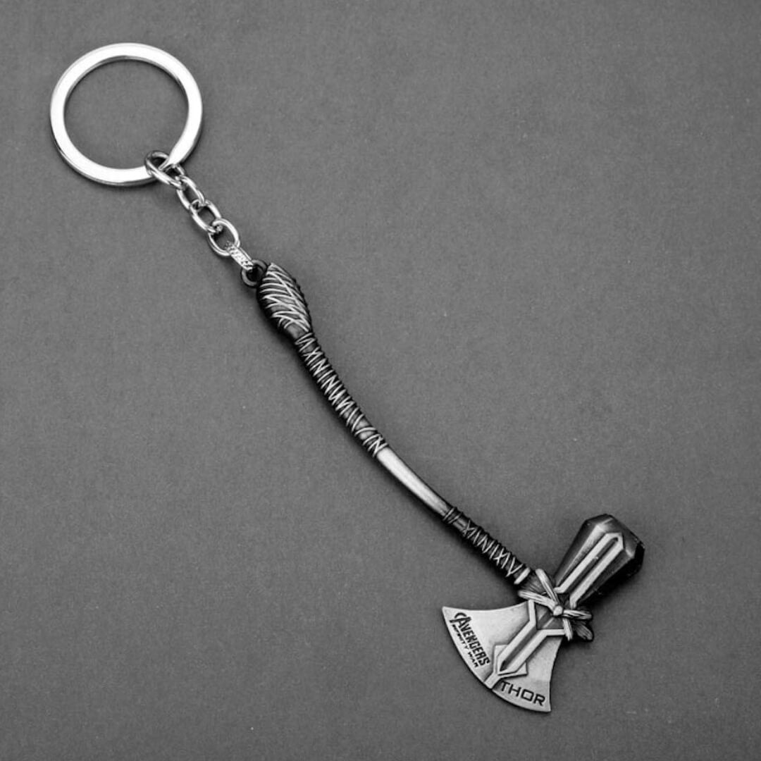 Ivaan Stormbreaker Key Holder for Cars & Bikes | Metal Keychain For Boys & Girls (Set of 2 Pcs.)
