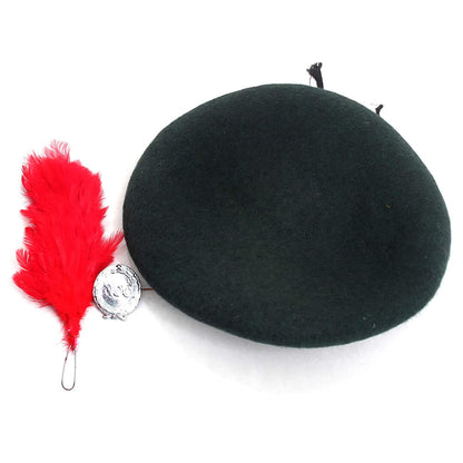 NCC Uniforms Accessories Combo of Badge, Hackle and NCC Cap For Men's and Women's NCC Candidates (Regular Size)