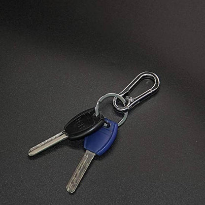 Metal Keychain Clip with Key Ring Keychain Lanyard Snap Hook for