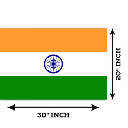 National Flag INDIA, Indian Flag, INDIA Ka Jhanda / INDIA Flag For Home, Party Office, Independence Day, Republic Day