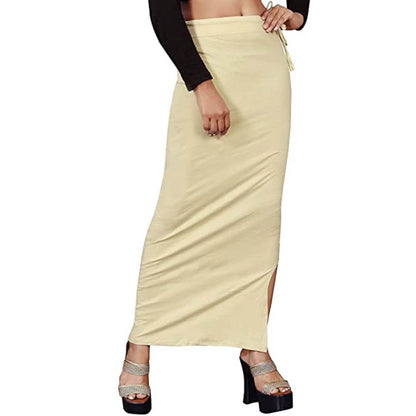Microfiber Saree Shapewear Petticoat Women Cotton White Shape Microfiber  a469