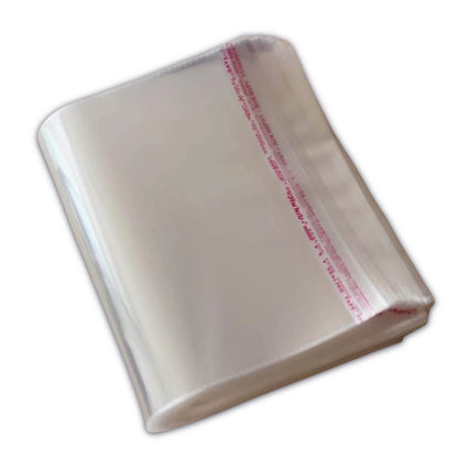 Clear BOPP Poly Pouches For Clothes, Garments, Saree and Shirts |  Self Adhesive Packing Transparent Bag, Multipurpose Transparent Panni (100 Pcs.)