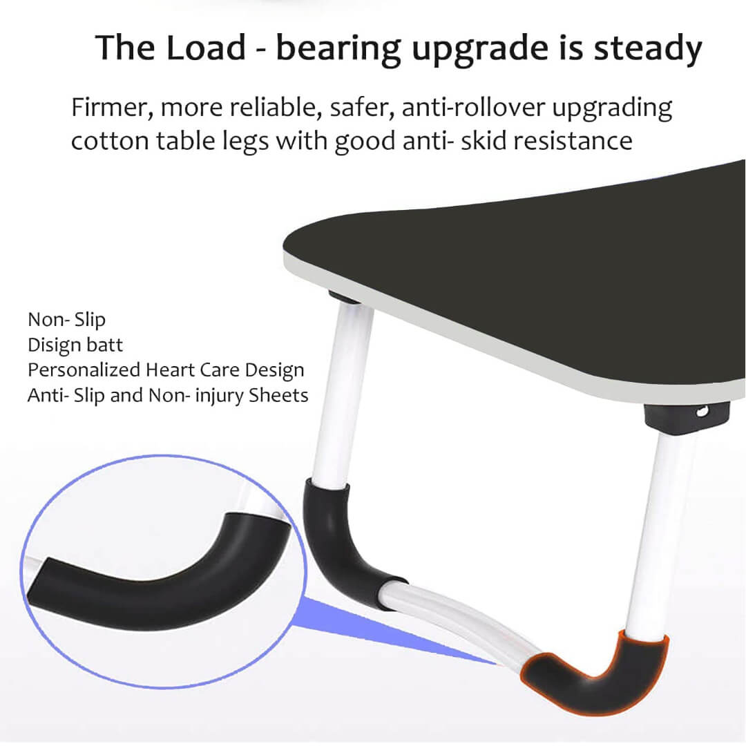 Multipurpose Foldable Laptop Table with Cup Holder | Mac Holder | Study Table, Breakfast Table, Foldable and Portable /Non-Slip Legs (Cartoon Frozen)