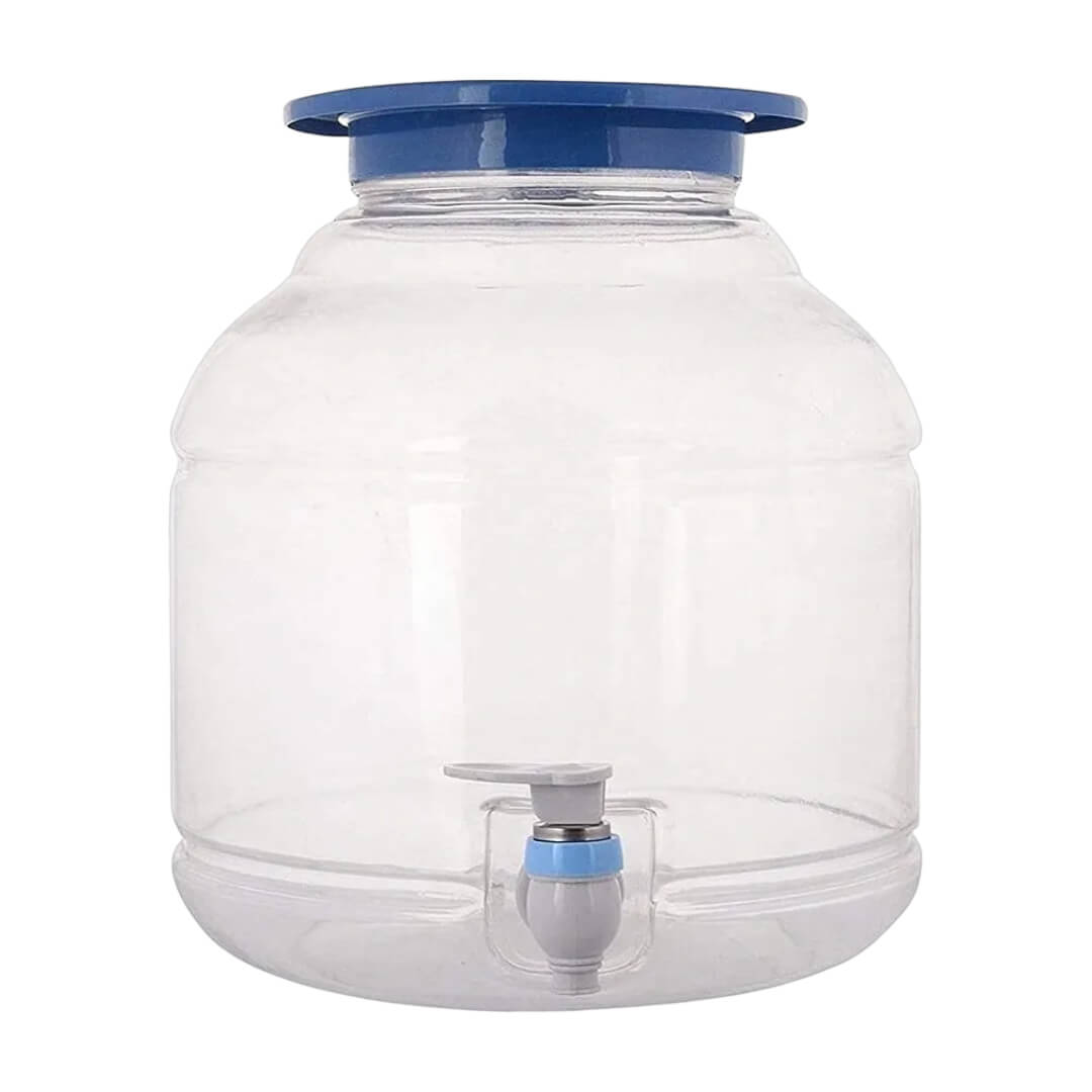 Water Dispenser, Plastic Bottle Jug, Jar Dispenser, Water Containers, Pani Matka - 10 Liters