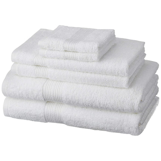 सुपरसॉफ्ट कॉटन नहाने का तौलिया | सुपर अब्ज़ॉर्बेंट टॉवल | पुरुषों और महिलाओं के लिए नहाने का तौलिया | हल्का और गंध रहित (सफ़ेद) 1 पीस