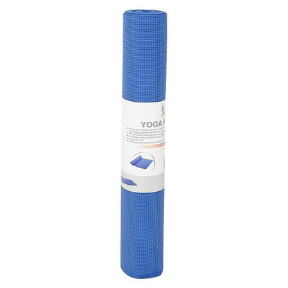 Yoga Mat | Thick Non-Slip with Alignment Lines | 4 MM Fitness Hot Exercise Mat Pilates Mat | for Men and Women, Yoga/Pilates/Home Gym/Floor Exercise