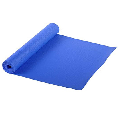 Yoga Mat | Thick Non-Slip with Alignment Lines | 4 MM Fitness Hot Exercise Mat Pilates Mat | for Men and Women, Yoga/Pilates/Home Gym/Floor Exercise