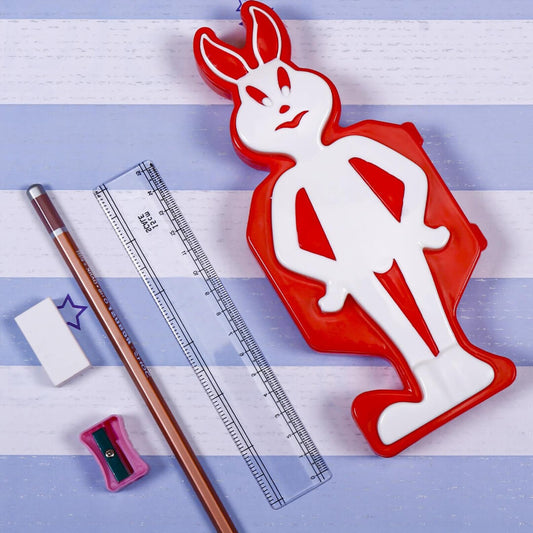 Bunny Shaped Pencil Box For Kids | Compass Box | School Pencil Box | Toddler Kids Pencil Box