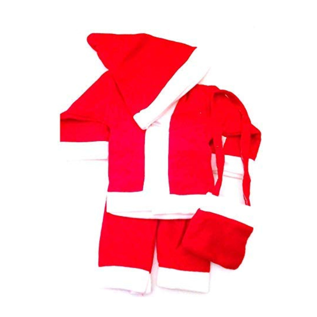 Santa Claus Dress For Kids, Santa Claus Dress For New Born Baby Girl & Baby Boy| Christmas Costume Dress SIZE 1 - Red/White