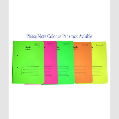 Cobra Spring File, Office Files, File folders for Office, Schools, Colleges and Home Documents Pack of 5