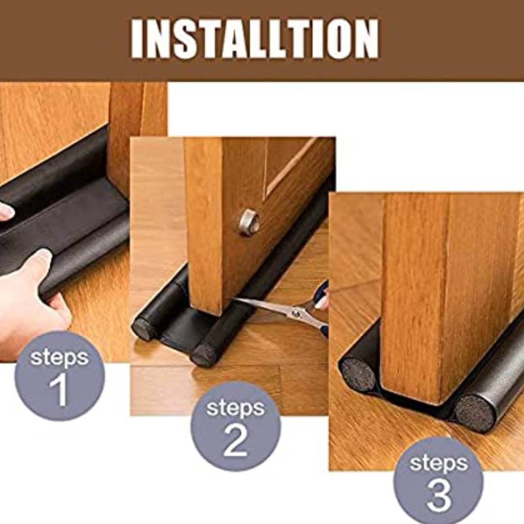 Door Strip Sound-Proof Reduce Noise Bottom Sealing Strip Guard for Home|Door Closer|Door Seal|Door stoppers|Door Stopper|Door Gap filler