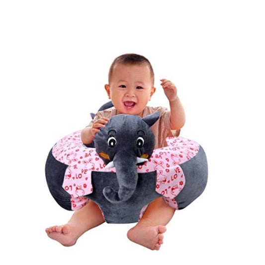 3 साल के बच्चों के लिए सोफा बेबी चेयर टॉय रॉकिंग चेयर बेबी चेयर 0 से 2 के लिए (वेलवेट फ़ैब्रिक, हाथी)