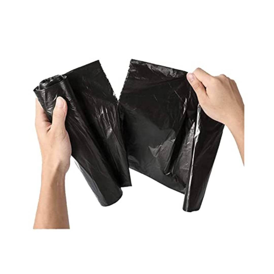 Amazon.com: 2 Gallon 80 Counts Strong Trash Bags Garbage Bags by Teivio,  Bathroom Trash Can Bin Liners, Small Plastic Bags for home office kitchen,  Black : Health & Household