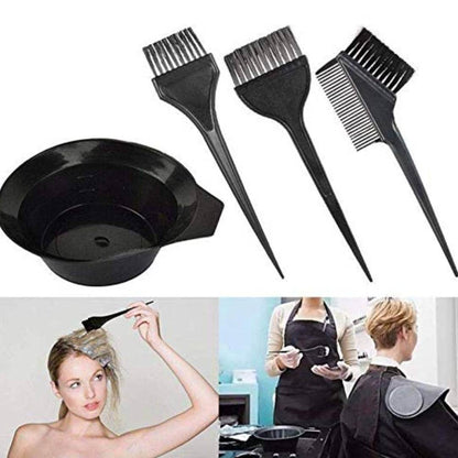 Perfect Tools for Hair Coloring Applicator - Dye Brush & Comb/Mixing Bowl/100 PCS Hand Gloves Hair Dye Tools Set for Men and Women