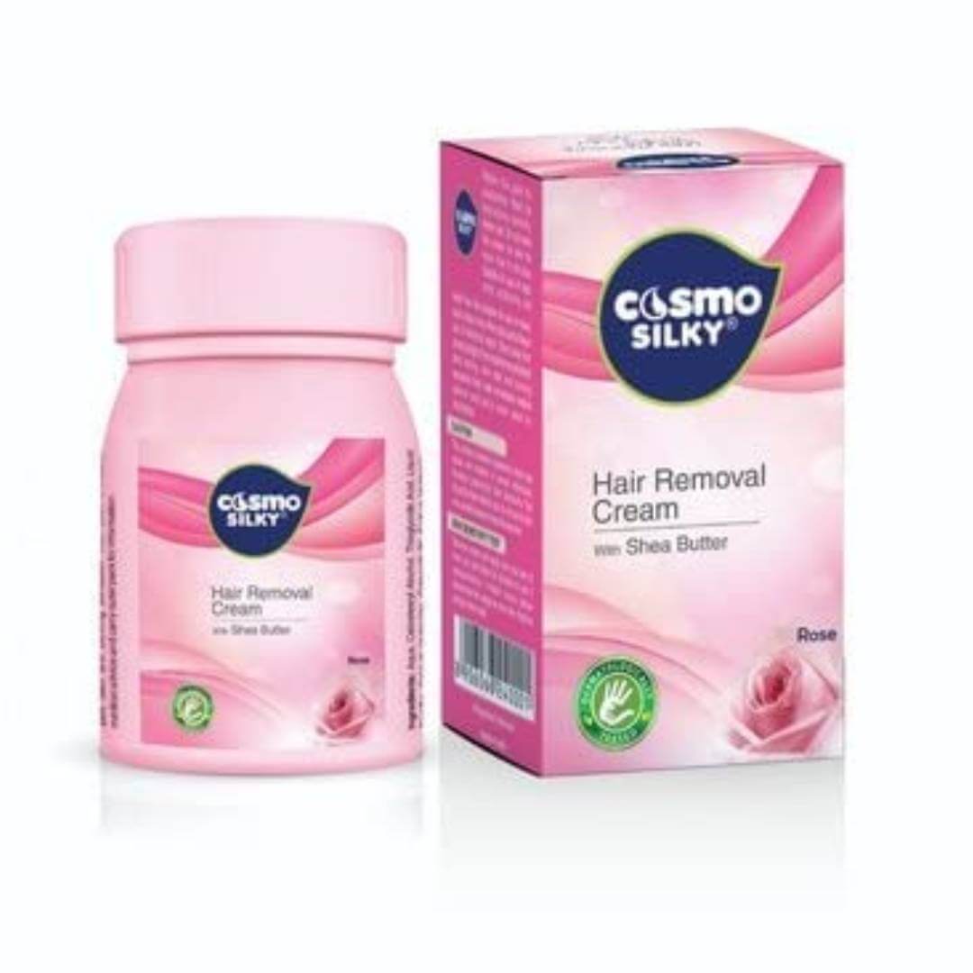 Cosmo Silky Hair Removal Cream, Rose / Strawberry Flavour (40 g)- Pack of 3
