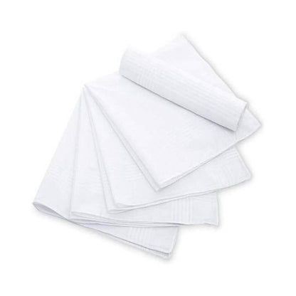 Cotton Premium Handkerchiefs, Hanky for Men - (Pack of 2)
