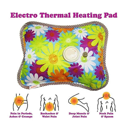 Electric Heating Gel Bottle Pouch Massager, Hot Water Bag With Gel, Electric Heating Pad for Joint, Body Relief