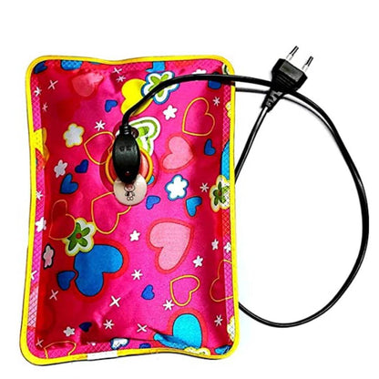 Electric Heating Gel Bottle Pouch Massager Hot Water Bag With Gel,Heating Pad for Joint, Rechargeable Heating Pad For Body Pain Relief (MultiColor)