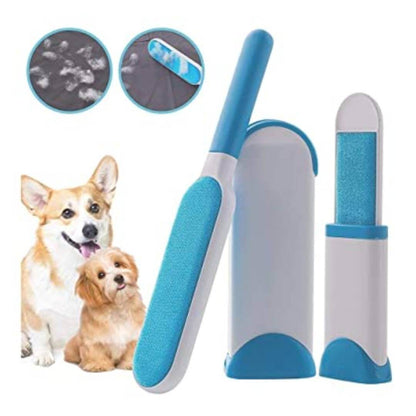 Pet Hair Remover Multi-Purpose Double Sided Self-Cleaning and Reusable Pet Fur Remover Magic Clean Clothing, Furniture, Home Clean Brush Set
