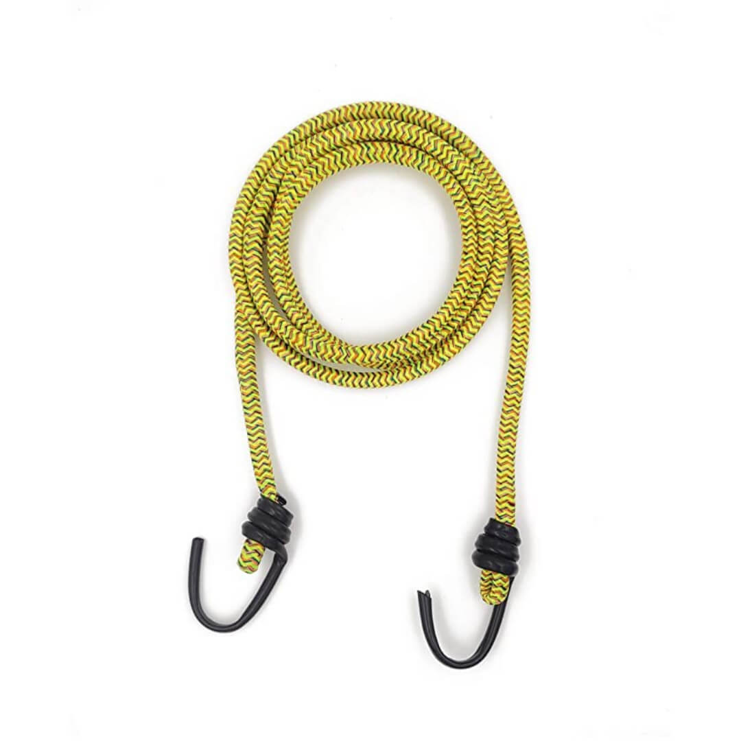 Luggage Rope with Hooks (1.8 Meter) | High Strength Elastic Bungee/Shock Cord
