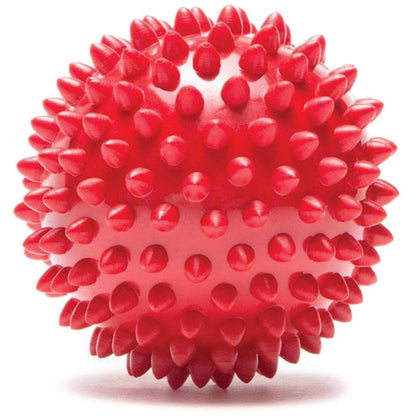 Natural Rubber Pet Spiked Hog Ball, Dog Chew Toy, Puppy Teething Chew Toy with Sound Interaction and Play for Pets- Multy Color (3 Inch )