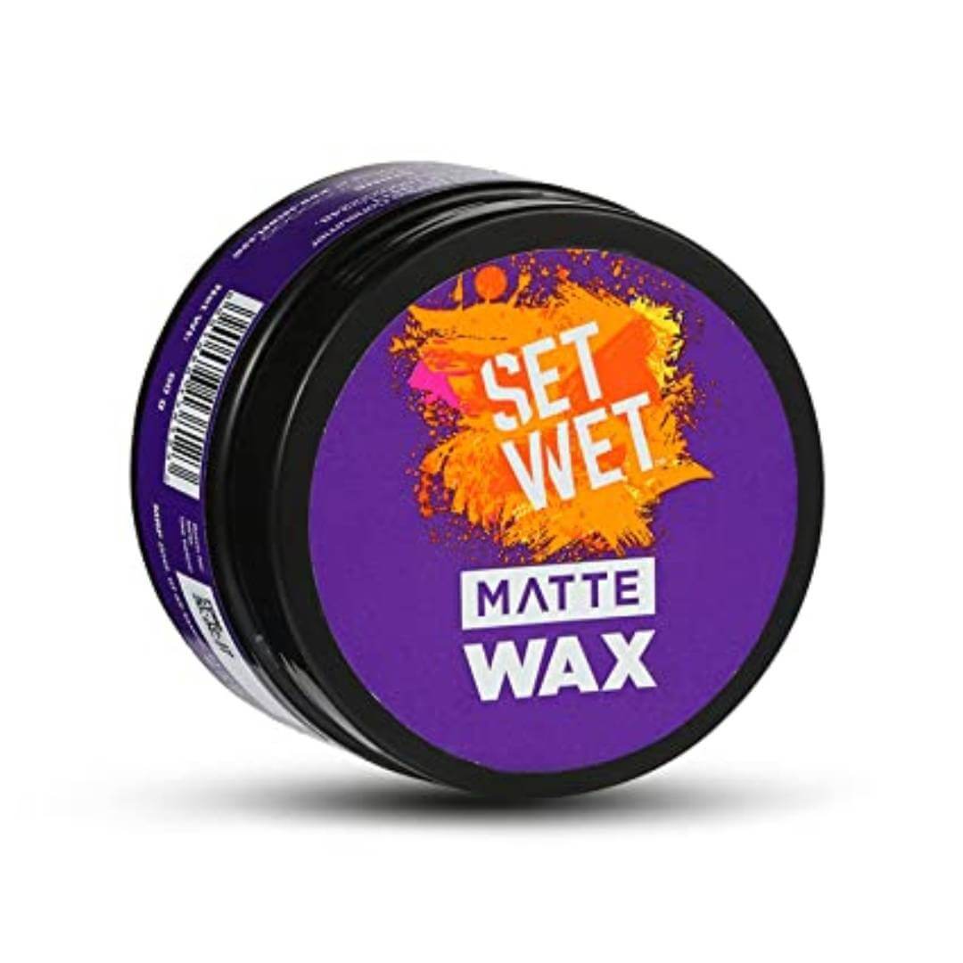Set Wet Hair Gel for Men Cool Hold 60ml | Medium Hold, High Shine | No Alcohol, No Sulphate