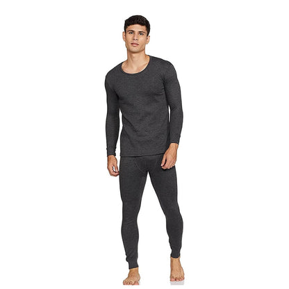 Men's Winter Body Warmer Thermal Top Pajama and Bottom Suit Combo Set