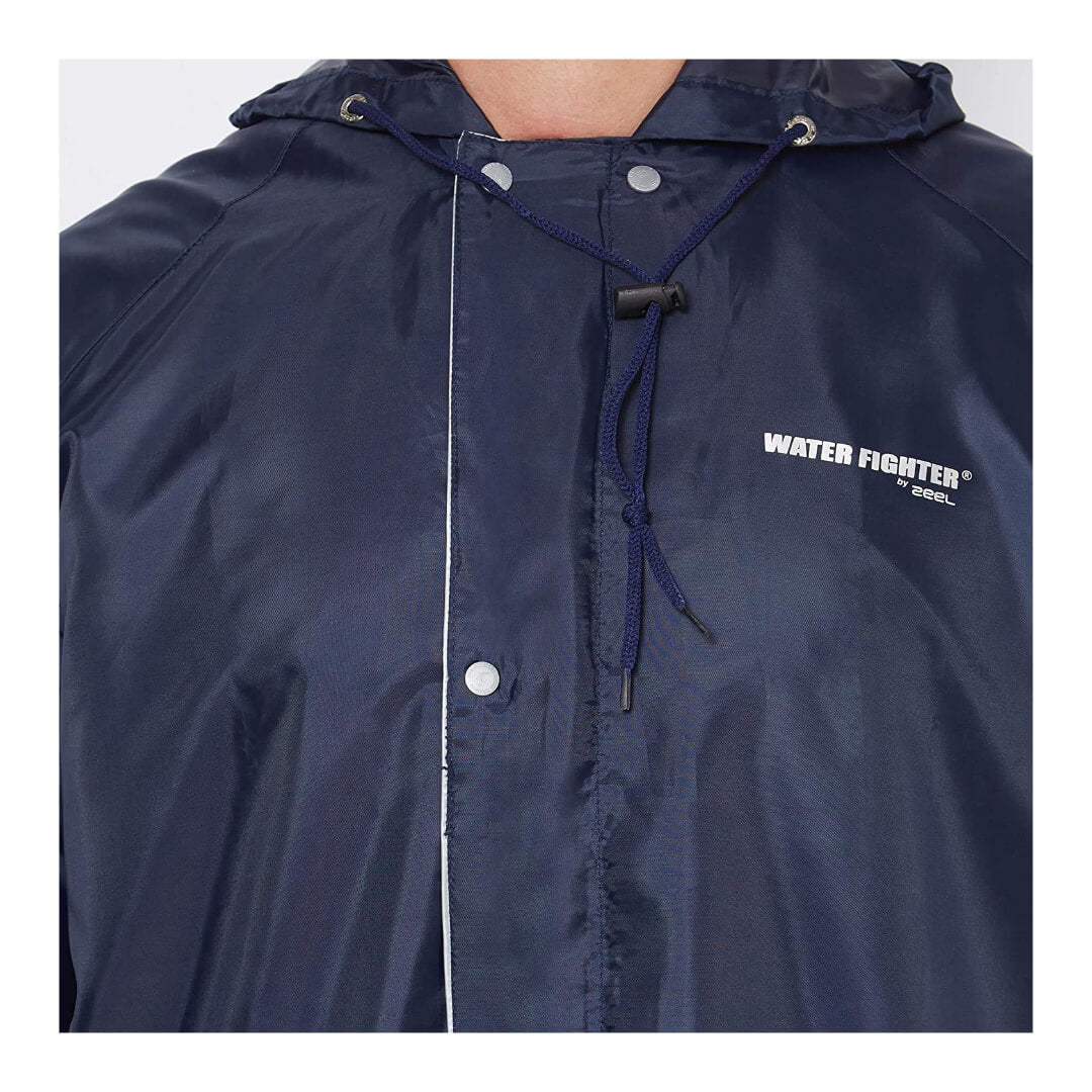 ZEEL Men's Raincoat | Reversible Raincoat for Men | Rain Coat with Waterproof Pant and Carrying Pouch